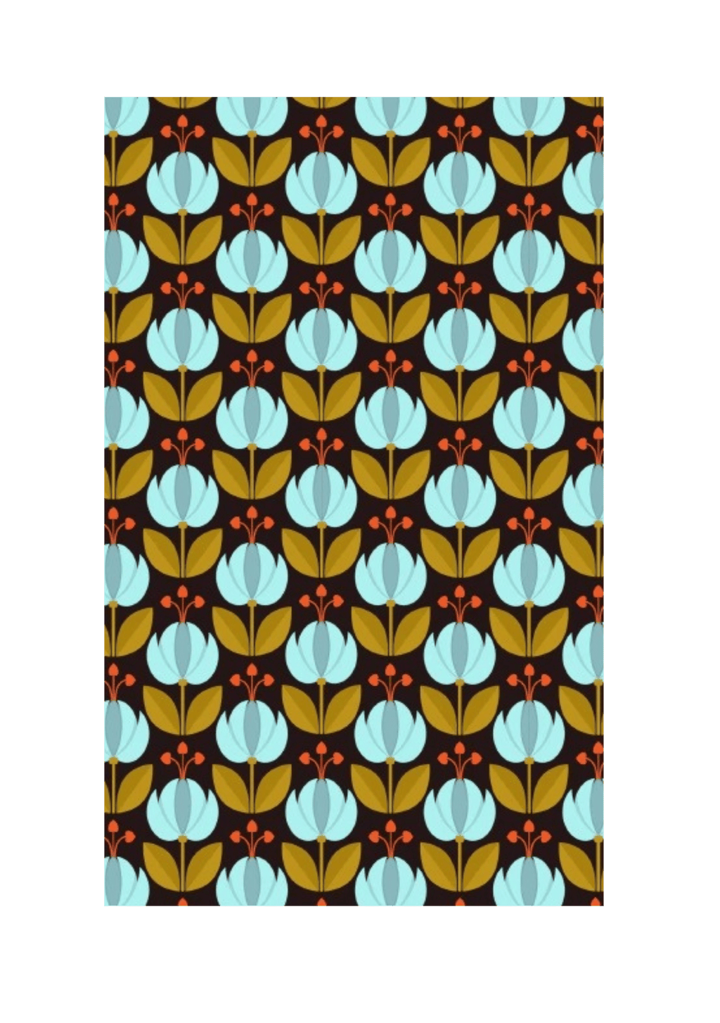 The Blue Tulip small notebook